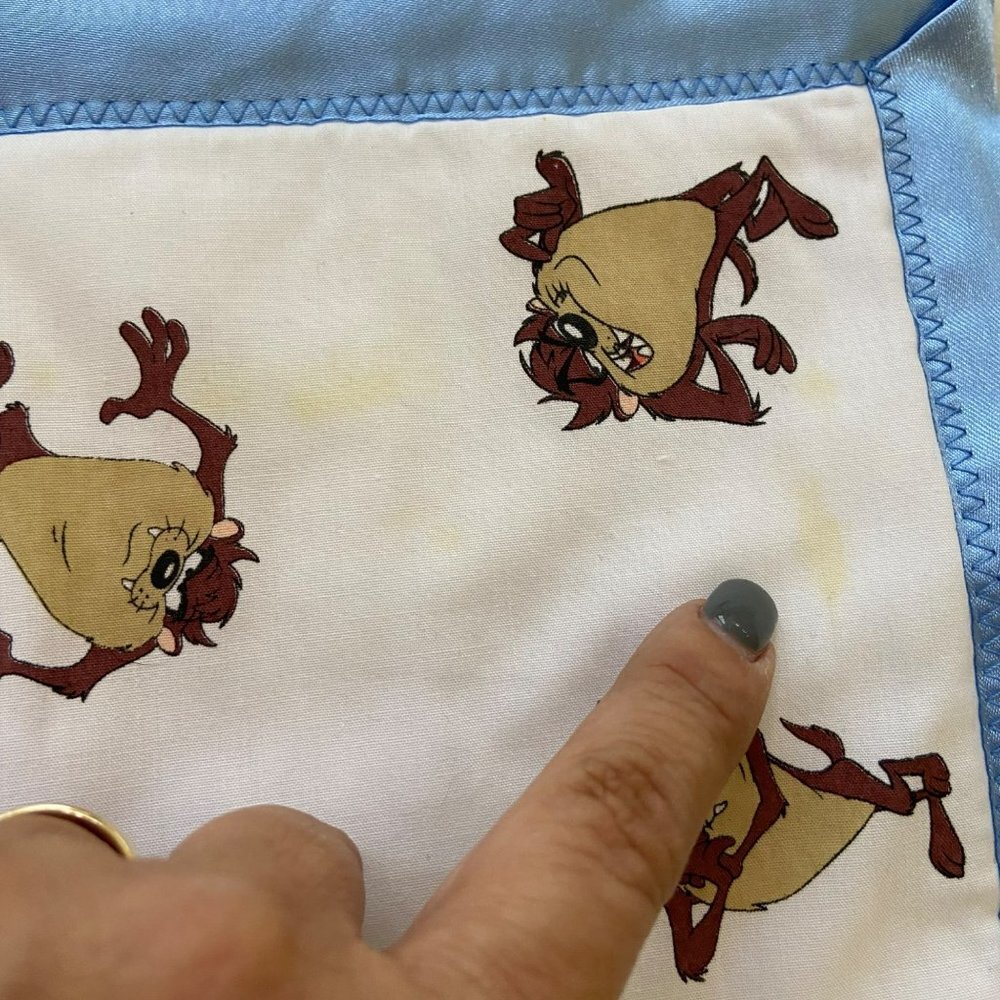 Ashton Drake Porcelain Doll Mommy's Little Angel Taz Outfit Blanket Looney Tunes - Picture 6 of 13